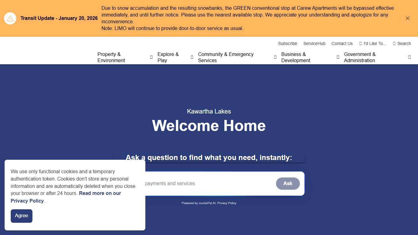 Home City of Kawartha Lakes